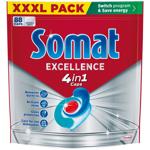 Somat Excellence 4 in 1 Dishwasher Tablets 88pcs
