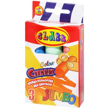 Class Jumbo Colored Chalk - buy, prices for Auchan - photo 1