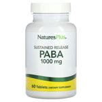 Natures Plus PABA Para-Aminobenzoic Acid 1000mg 60 tablets