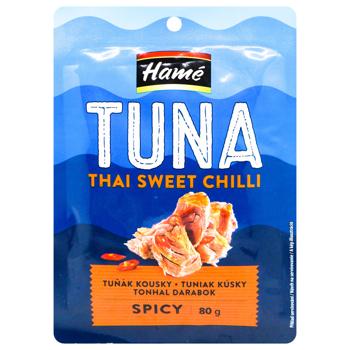 Тунець Hame Тай Чілі в олії 80г - купити, ціни на КОСМОС - фото 1