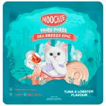 Ласощі для котів Moochie Fairy Puree 25 шт х 15 г - тунець та лобстер