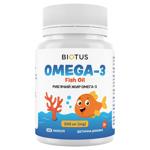 Рыбий жир для детей Biotus Omega-3 300мг 120 гелевых капсул