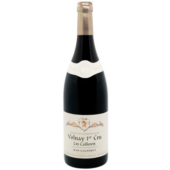 Вино Jean Gagnerot Volnay 1er Cru Les Caillerets красное сухое 13% 0,75л
