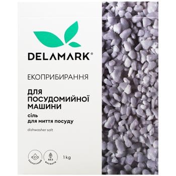 Сіль для посудомийних машин Delamark 1кг - купити, ціни на Восторг - фото 2