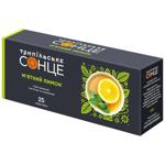 Чай зеленый Трипольское Солнце Мятный лимон 1,5г*25шт