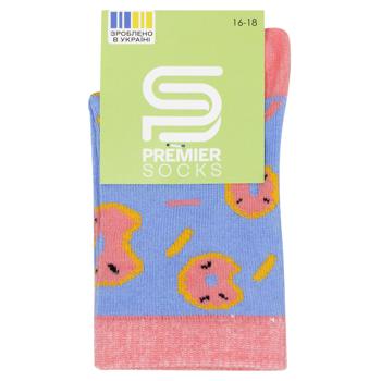 Premier Socks Donuts Classic Children's Socks s.16-18