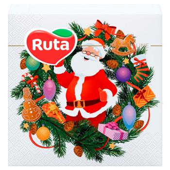 Ruta New Year Napkins 33х33cm 20pcs - buy, prices for Supermarket "Kharkiv" - photo 5