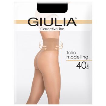 Колготы женские Giulia Talia Modeling 40 Den р.2 Nero