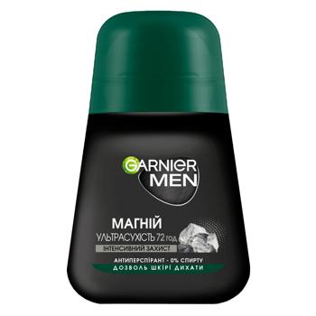 Антиперспирант шариковый Garnier Men Магний Ультрасухость 50мл - купить, цены на МегаМаркет - фото 1