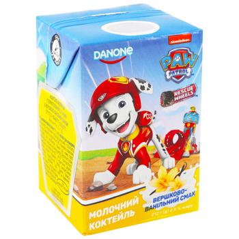 Коктейль молочный Danone Щенячий Патруль сливочно-ванильный 2,5% 212г - купить, цены на КОСМОС - фото 2