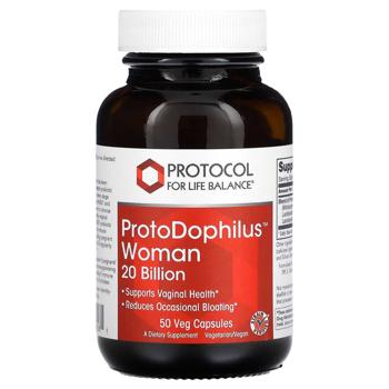 Protocol for Life Balance, Protodophilus Woman  20 Billion  50 vcaps - купити, ціни на Біотус - фото 1