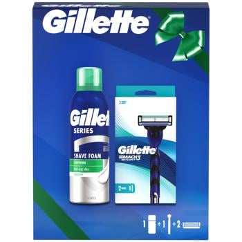 Набір подарунковий Gillette Mach3 Sport - купити, ціни на Auchan - фото 1