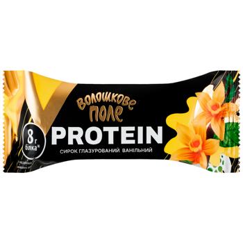 Сирок глазурований Волошкове Поле Protein з ароматом ваніліну 18% 36г - купити, ціни на Grono - фото 1