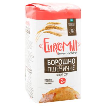 Борошно EuroMill пшеничне вищий гатунок 2кг - купити, ціни на MasterZoo - фото 3