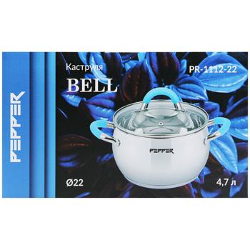 Каструля Pepper 22см 4,7л - купити, ціни на Auchan - фото 3