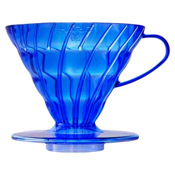 Пуровер Hario V60 02 Cobalt Blue - купить, цены на Grono - фото 1