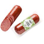 Sausage salami Miasnyi hutir Kozatskaya Ukraine