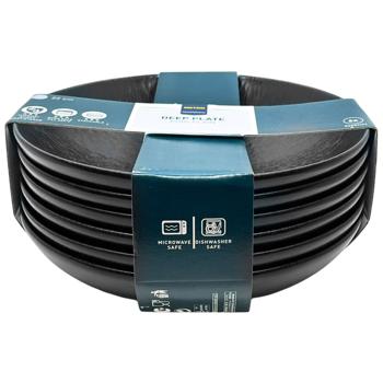 Metro Professional Narni Deep Plate 22cm 6pc