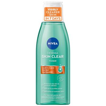 Тонік Nivea Derma Skin Clear нормалізуючий 200мл