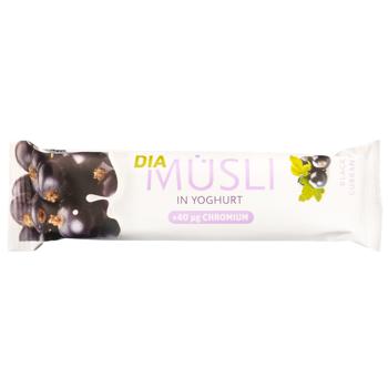 Tekmar Muesli Bar in Yogurt with Black Currants Flavor without Sugar 30g - buy, prices for Auchan - photo 1