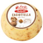 Cheese caciotta Sabelli cow milk nuts Italy