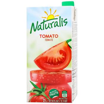 Naturalis Tomato Juice 2l - buy, prices for COSMOS - photo 1