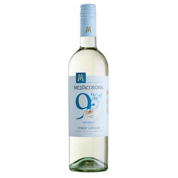 Вино Mezzacorona Vigneti delle Dolomiti Pinot Grigio IGT біле напівсолодке 9% 0,75л - купити, ціни на NOVUS - фото 1