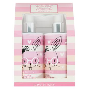 Vivian Gray Love Bunny Hand Set Soap 250ml & Lotion 250ml - buy, prices for MegaMarket - photo 1