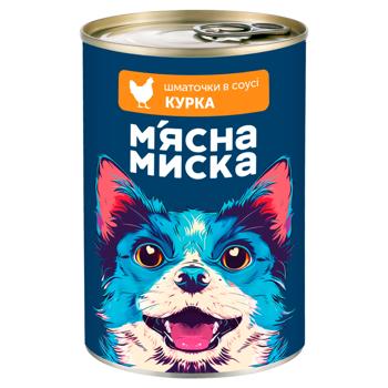 Miasna Myska Wet Food with Chicken for Dogs 415g - buy, prices for Vostorg - photo 1