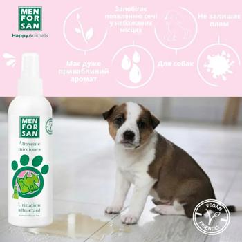 Спрей Menforsan Urination Attractant для привчання собак до туалету 125мл - купити, ціни на - фото 3
