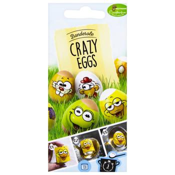 Прикраса для великодніх яєць Heitmann Crazy Eggs 12шт