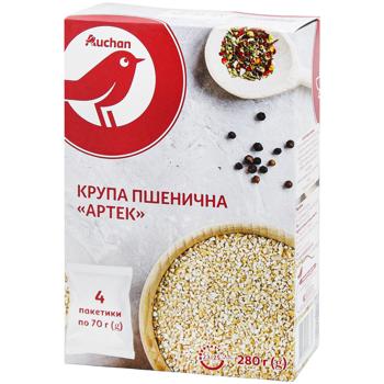Крупа пшеничная Auchan Артек 280г
