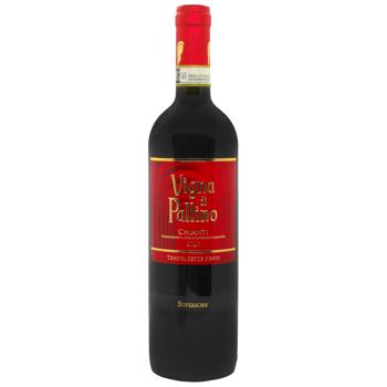 Вино Vigna Di Pallino Chianti красное сухое 13% 0,75л - купить, цены на Таврия В - фото 1