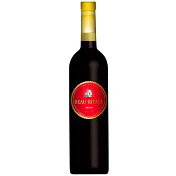 Beau-Rivage Medoc Dry Red Wine 14.5% 0.75l - buy, prices for Biotus - photo 1