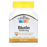 21st Century Biotin 10000mcg 120 tablets