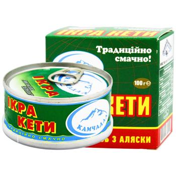 Ікра кети Камчадал зерниста 100г - купити, ціни на Біотус - фото 1