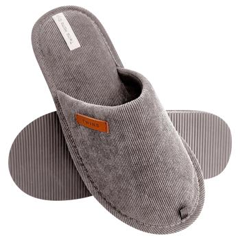 Twins HS-OZ 11009 Velvet Gray Men's Slippers s.40-41 - buy, prices for - photo 4