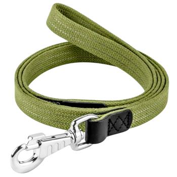 Повідець Collar брезентовий 3м / 25мм зелений - купити, ціни на MasterZoo - фото 1