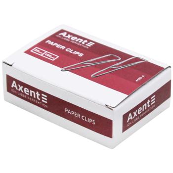 Скрепки Axent 4105-А треугольные с загибом 25мм 100шт - купить, цены на ULTRAMARKET - фото 1