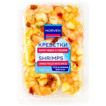 Norven Boiled Peeled Shrimps with Spices 250g