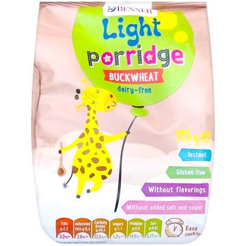 Каша гречана Doctor Benner Легка безмолочна 125г - купити, ціни на ЕКО Маркет - фото 1