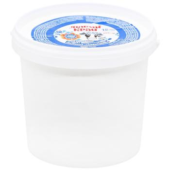 Сметанный продукт Любий Край 15% 900г - купить, цены на Таврия В - фото 1