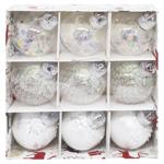 Набор украшений Шары елочные 8см 9шт