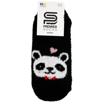 Шкарпетки Premier Socks жіночі кільце з пухнастої пряжі Звірята р.23-25 - купити, ціни на ЕКО Маркет - фото 1