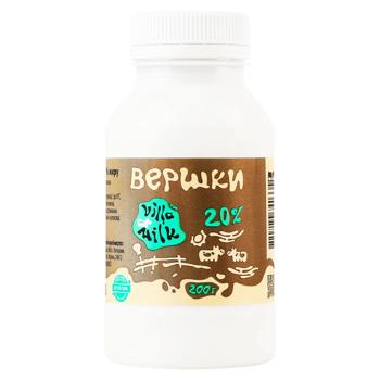 Вершки Villa Milk 20% 0,2л - купити, ціни на Grono - фото 1