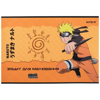 Тетрадь для рисования Kite Naruto А4 12 листов - купить, цены на Auchan - фото 3