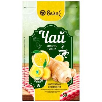 Veles Lemon-Ginger Fruit and Berry Tea 50g