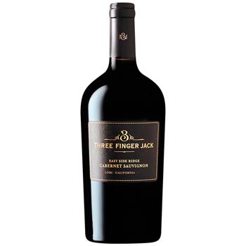 Вино Three Finger Jack Cabernet Sauvignon червоне сухе 15% 0,75л - купити, ціни на WINETIME - фото 1