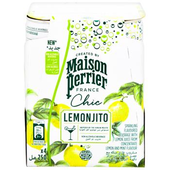 Maison Perrier Chic Lemonjito Sparkling Beverage 250ml x 4pcs - buy, prices for - photo 3