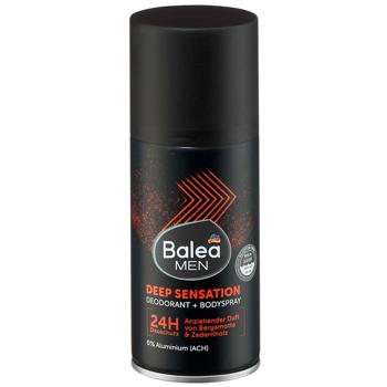 Дезодорант аерозольний Balea Men Deep Sensation 150мл - купити, ціни на Cупермаркет "Харків" - фото 1